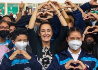 Niños reclaman a Sheinbaum la prohibición de comida chatarra... Así contestó