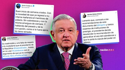 El presidente indicó que no usará cubrebocas, pues ya "no es contagioso" tras padecer COVID-19