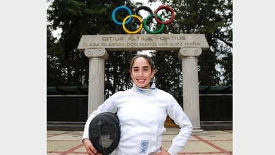 La atleta se posicionó dentro de las cuatro mejores de la competencia nacional