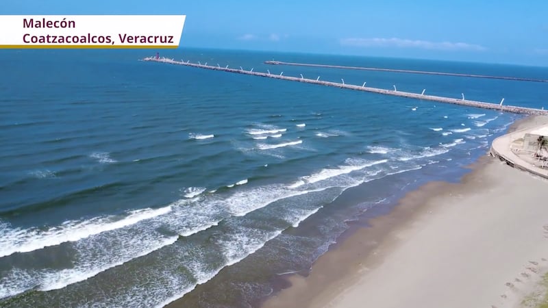 Así lucen las playas del Golfo de México; Pemex afirma que se encuentran listas para las vacaciones