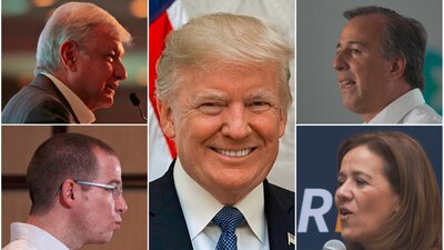 Los presidenciables no se quedan callados ante los ataques del presidente de EU