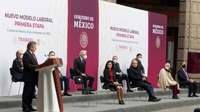 Con este modelo se crean tribunales laborales para resolver disputas legales.
