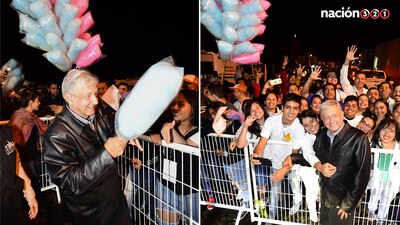 El presidente pidió a una persona de la ayudantía que le comprara el producto al vendedor