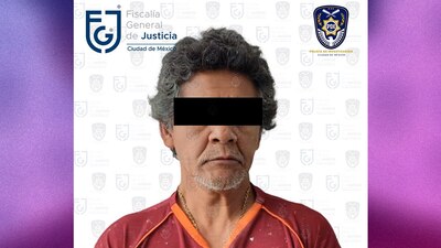 Las autoridades indicaron que presentarán ante un juez de control al presunto delincuente