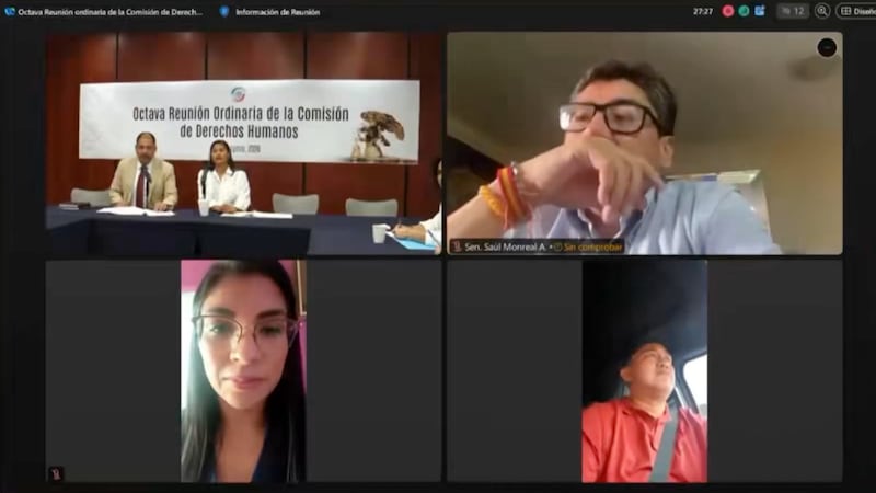 Enrique Inzunza se ausenta de sesión en línea en el Senado; suma 55 días alejado de su escaño