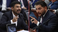 Representantes de Morena y el PRI se pelean en la sede del INE; se llaman “perros” mutuamente