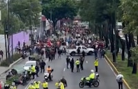 ¿Qué pasa en Tlalpan? CNTE y normalistas colapsan el sur de la CDMX