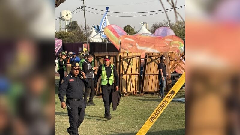 Colapsa estructura del Festival AXE Ceremonia en el Parque Bicentenario; reportan varios heridos