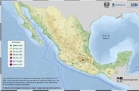 Se registran dos microsismos en Naucalpan de Juárez, Estado de México