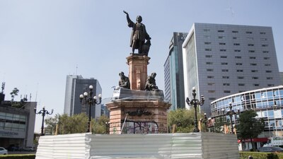 La estatua de Cristóbal Colón ha generado polémica por su simbolismo