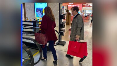 Polevsky fue captada en una tienda departamental en Polanco y las redes ardieron