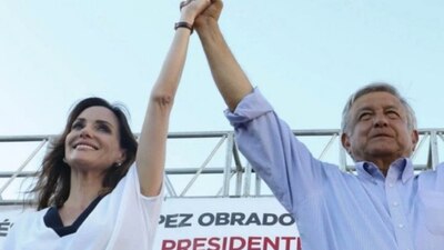 El presidente dijo que la panista está bien posicionada