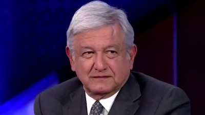 AMLO sostuvo una entrevista en Imagen Noticias