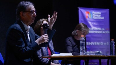 El académico alertó sobre la regresión que significaría una sobrerrepresentación