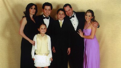 Esta es una imagen que Isis Ávila, hija de la expareja, subió a su blog personal