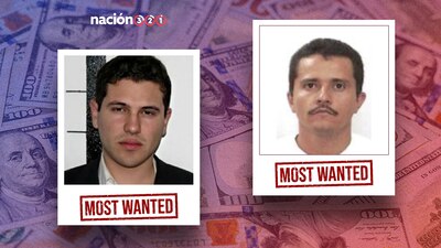 La lista de la DEA está encabezada por integrantes de 'Los Chapitos'