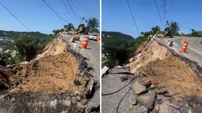 El Gobierno de Guerrero ha exhortado a la población a reducir el tránsito en la zona afectada