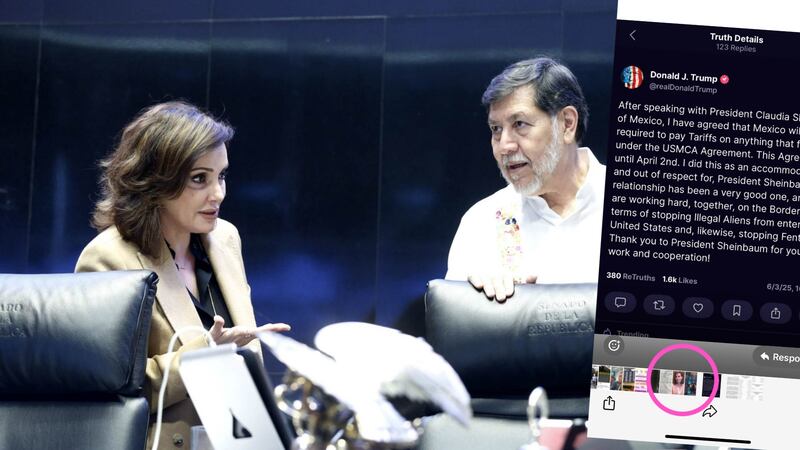 ¿Entonces el #Norolilly sí existe? Cachan foto de Lilly Téllez en galería de Noroña