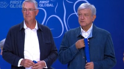 Ricardo Salinas Pliego de Grupo Azteca y López Obrador encabezaron la premiación
