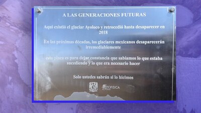 La pérdida de un glaciar impacta directamente en el curso del agua