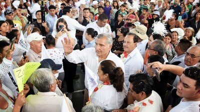 No aguantó el tumulto