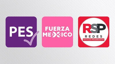 Estos partidos están en la cuerda floja, pues no alcanzaron el porcentaje de votación necesario para permanecer en el mapa
