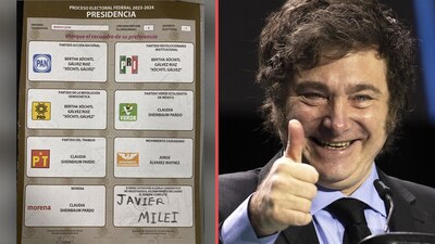 Milei ha tenido varios desencuentros con el presidente Andrés Manuel López Obrador