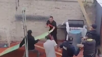 Finalmente fue capturado por los policías