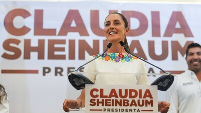 La candidata estuvo de gira por Baja California