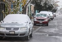 Fotos y video: Onda gélida y frente frío pintan de blanco a México