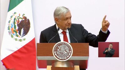 López Obrador ofreció un informe general de sus primeros 100 días de gobierno