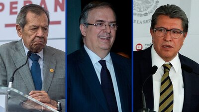Porfirio Muñoz Ledo pidió a Ebrard y Monreal crear un frente democrático