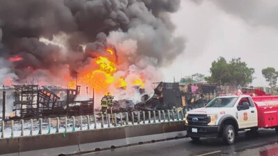 Hasta el momento no se registran personas lesionadas, informaron las autoridades