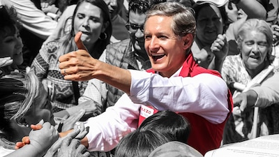 Alfredo del Mazo lidera las encuestas junto con Delfina Gómez, de Morena