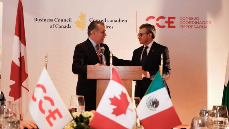 Empresarios de México y Canadá acuerdan plan con Sheinbaum para evitar tensiones