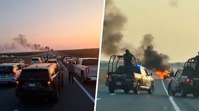 La principal afectación carretera se reportó a la altura del kilómetro 130