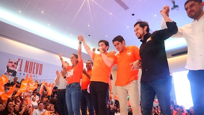 Fue bien recibido por los militantes de MC en Colima