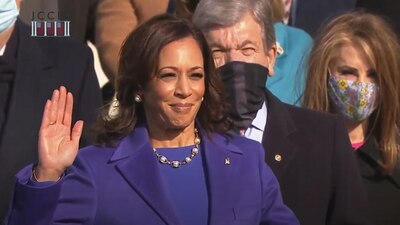 Es la primera vicepresidenta mujer de EU