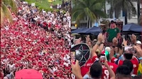 Aficionados de Noruega abarrotan calles de Miami previo al partido contra Inglaterra