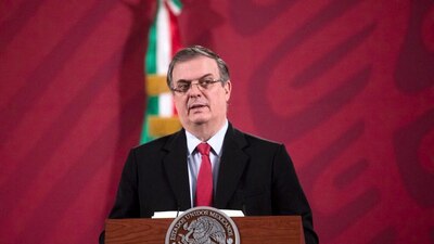 El canciller destacó que con esta primera entrega queda establecido el puente aéreo con EU