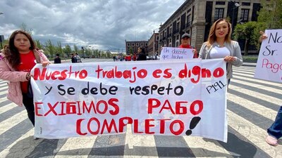 El Palacio de Gobierno del Estado de México se mantiene resguardado