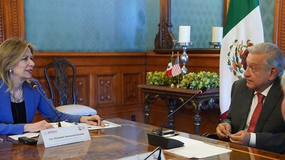 Hubo acuerdos de cooperación entre el Tren Maya y el Transístmico con la empresa ferroviaria Canadian Pacific Kansas City