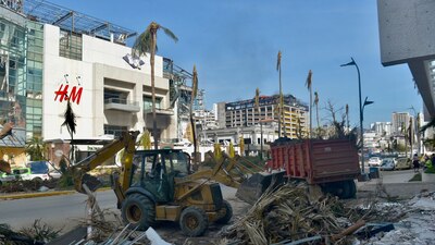 Muchas casas quedaron destruidas tras el paso de 'Otis'