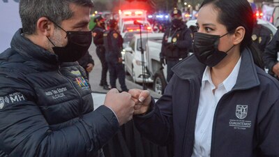 Emitió una disculpa en su salida del Reclusorio Norte frente a los medios