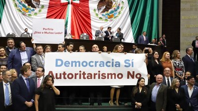 Legisladores criticaron el hecho de que AMLO no haya rendido su Informe ante el Congreso