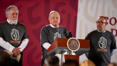 El presidente Andrés Manuel López Obrador