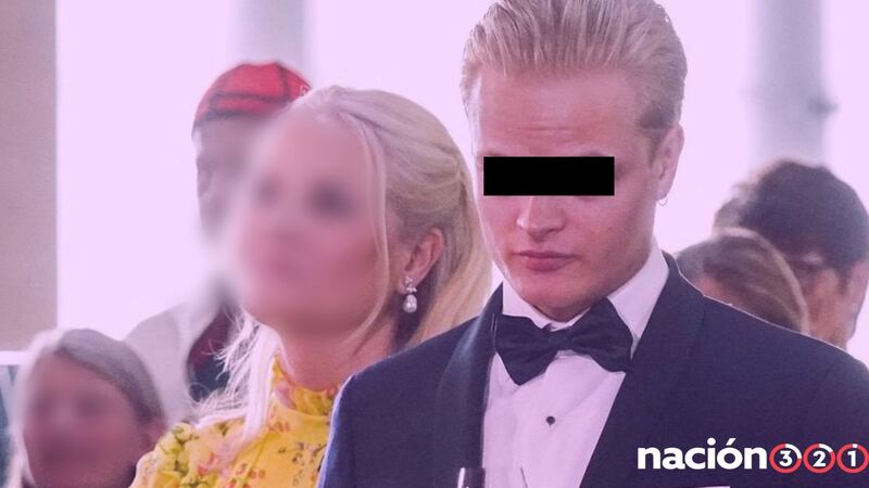 En Noruega acusan a Marius Borg, hijo de princesa, de 32 delitos, incluidas violaciones