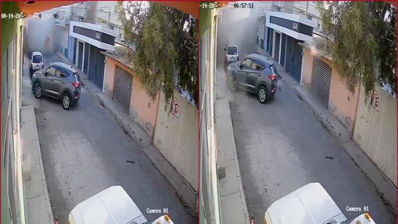 VIDEO: Explosión por acumulación de gas en vivienda de Pachuca, Hidalgo, deja una persona lesionada