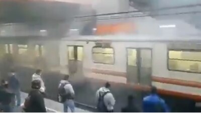 Usuarios reportaron el humo que salía en la estación
