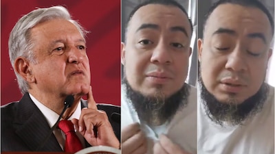 El joven 'Ninja Pollo' dijo que pensará antes de hacerle un reclamo a AMLO